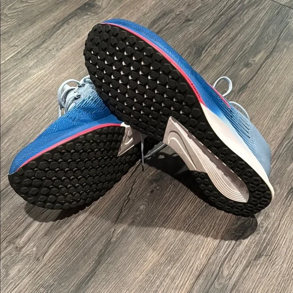 Nike Men's Blue and Pink Zoom Elite 9 Running Shoes Size 11. - Picture 5 of 6
